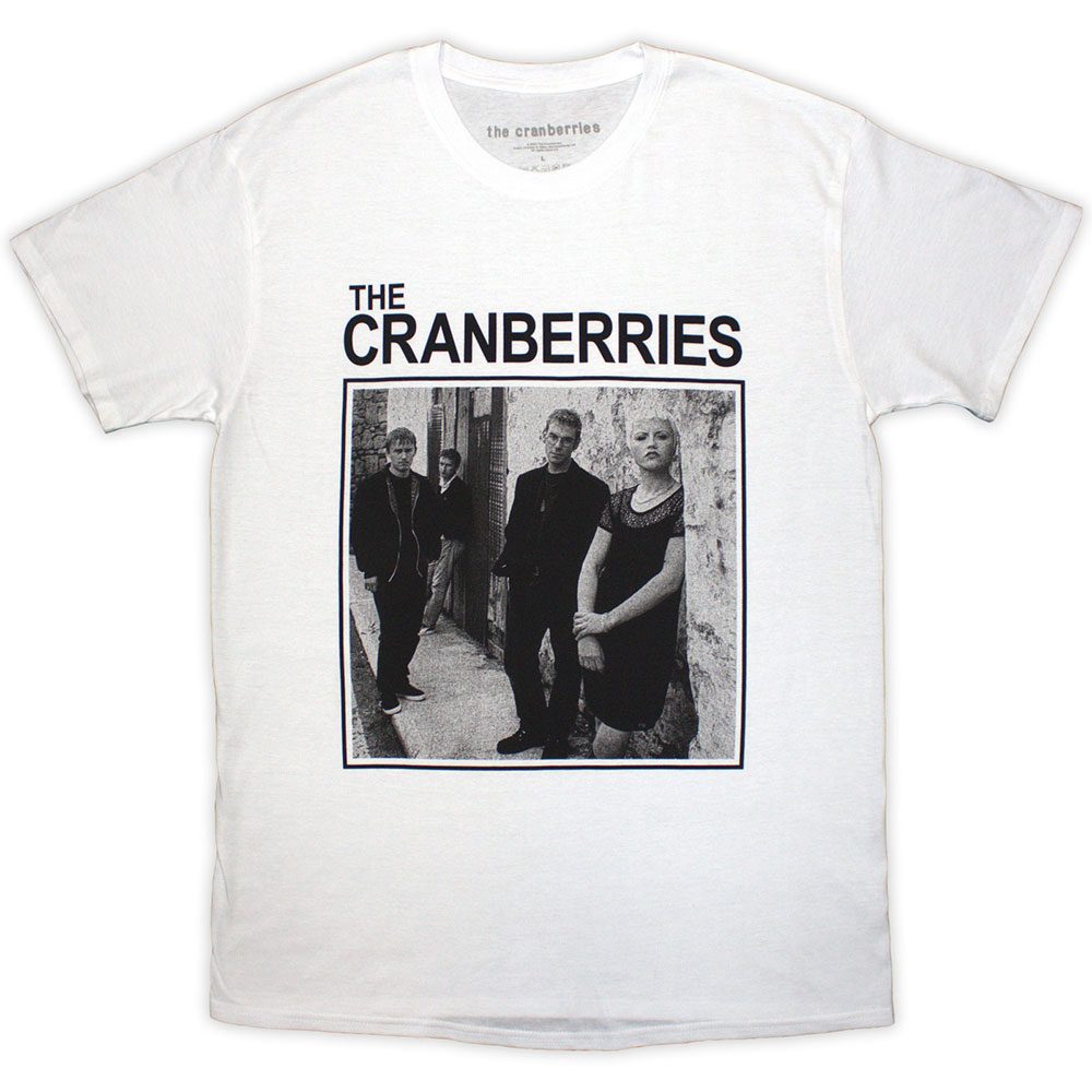 The Cranberries - Square Photo Tshirt Homme - Blanc